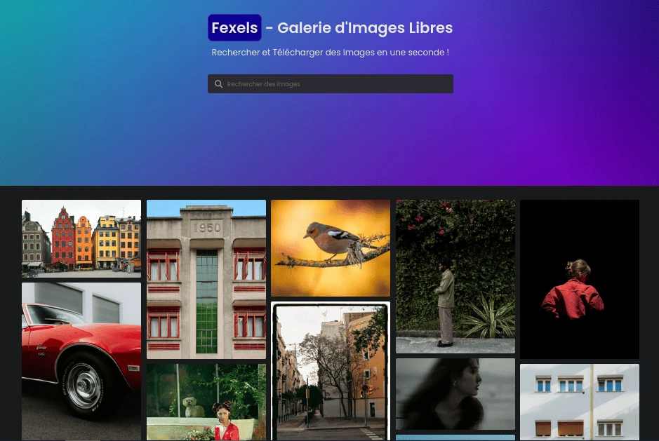 Image montrant le projet Fexels